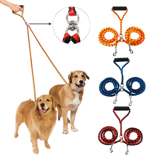 Nylon Double Leashes