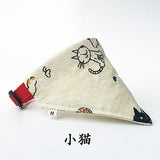 16 Colors Cat Dog Bandana