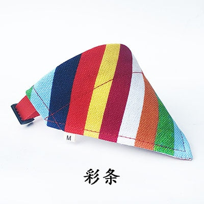 16 Colors Cat Dog Bandana