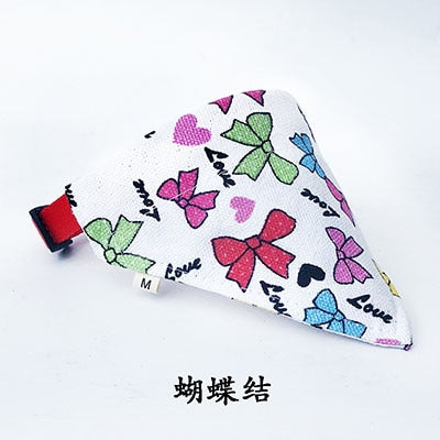 16 Colors Cat Dog Bandana