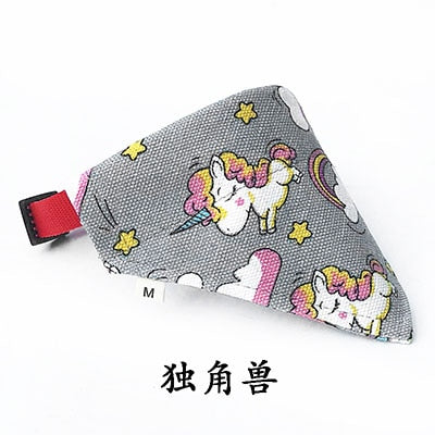 16 Colors Cat Dog Bandana