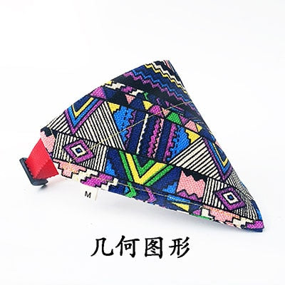 16 Colors Cat Dog Bandana