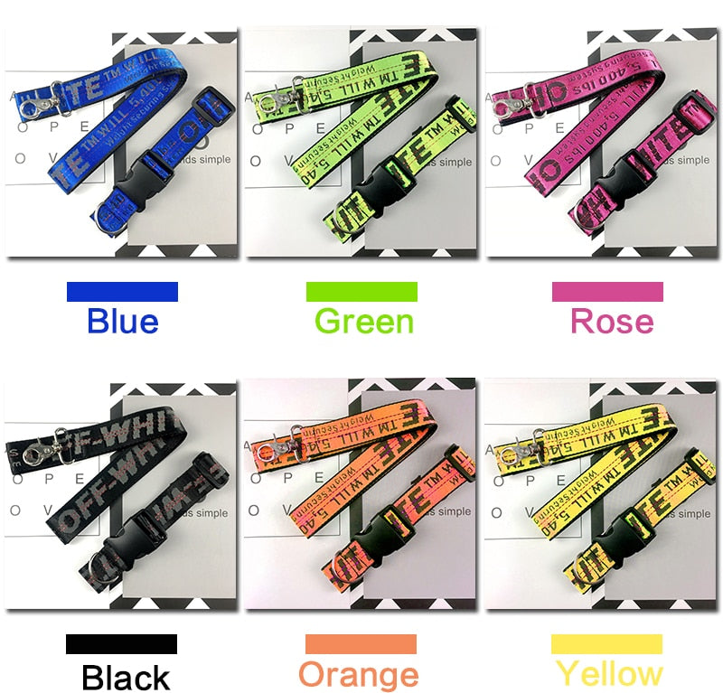 Dog Collar Harness Leash Fashion