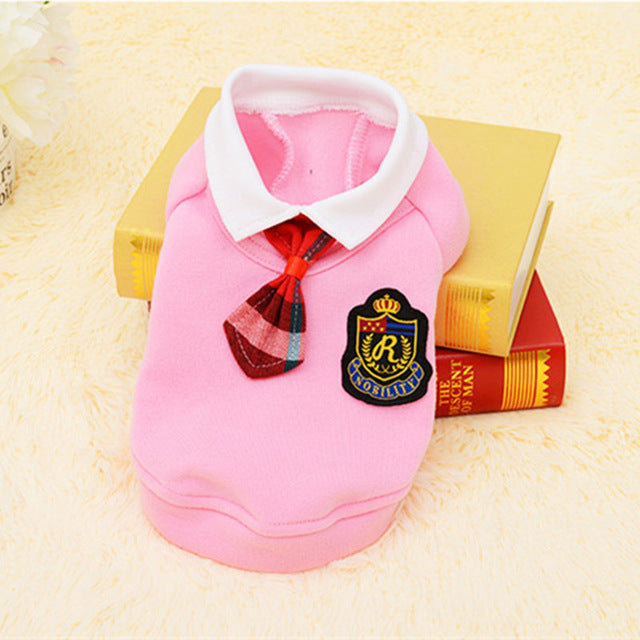 Fashion Dog Clothes School