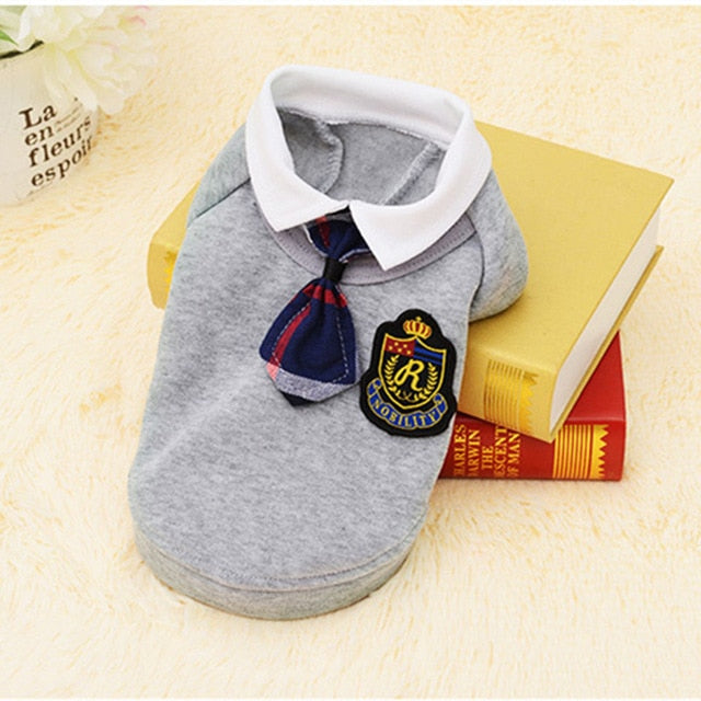 Fashion Dog Clothes School