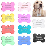 Customized Dogs Collars Harnesses Dog Sheet Personalized Dogs ID Tag Cats Collar Dog Name Phone Pet Product3