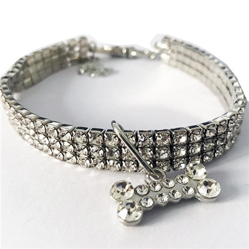 Exquisite Bling Crystal Dog