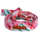 Watermelon Pink Cotton Fabric Dog