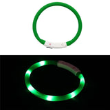 Rechargeable Flashing Night Dog Collars
