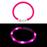 Rechargeable Flashing Night Dog Collars