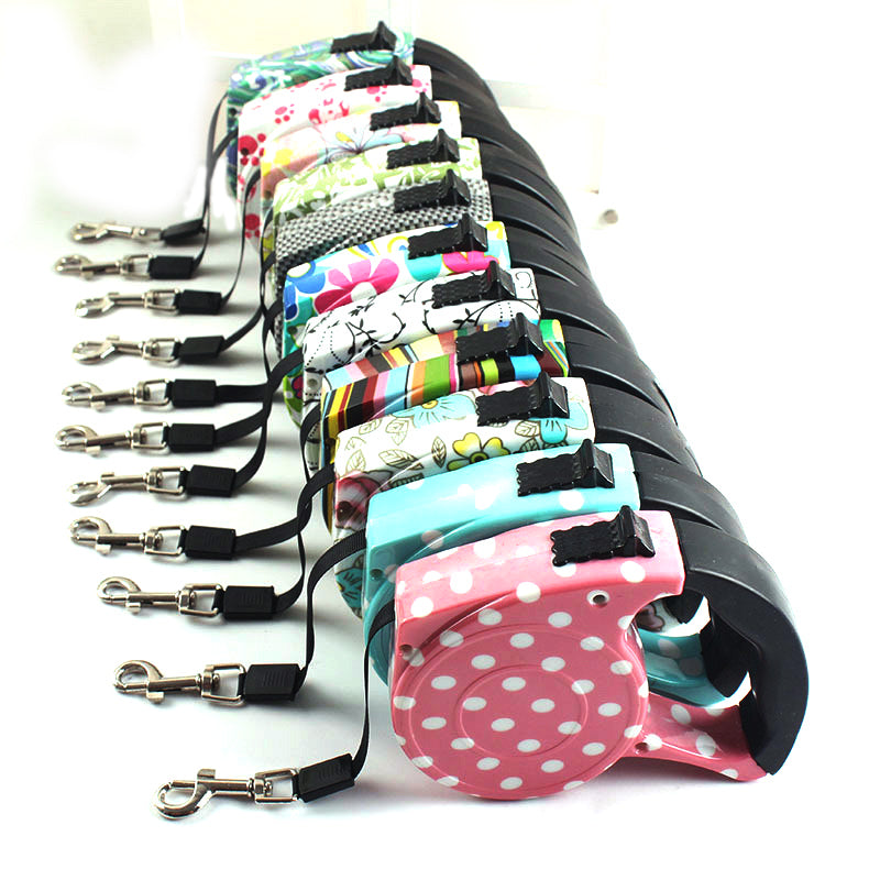 5M Colorful Retractable Dog