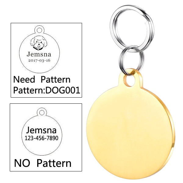 Stainless Steel Dog Tags