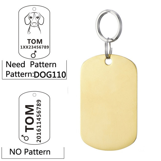 Stainless Steel Dog Tags